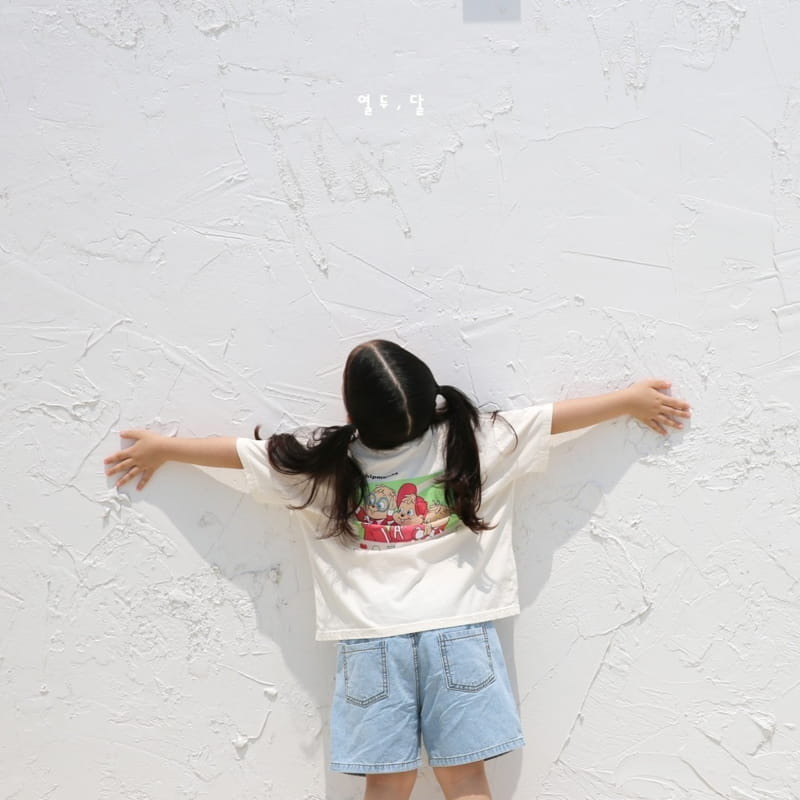 12 MONTH - Korean Children Fashion - #Kfashion4kids - 3 friends Tee - 11