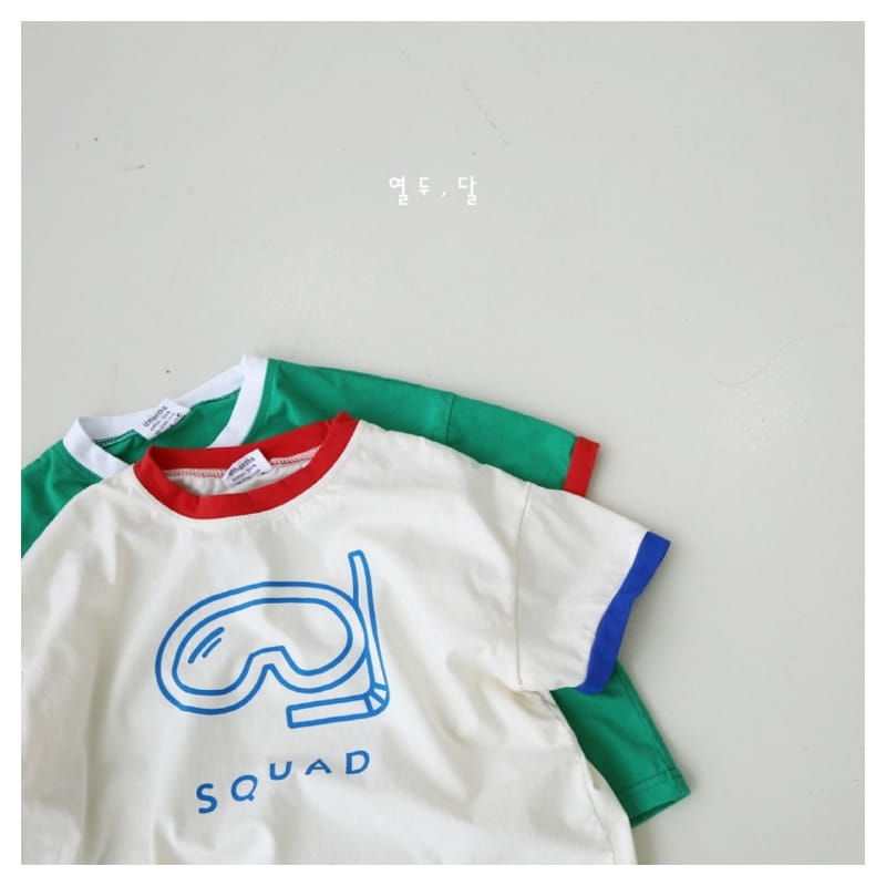 12 MONTH - Korean Children Fashion - #Kfashion4kids - Squad Tee - 10