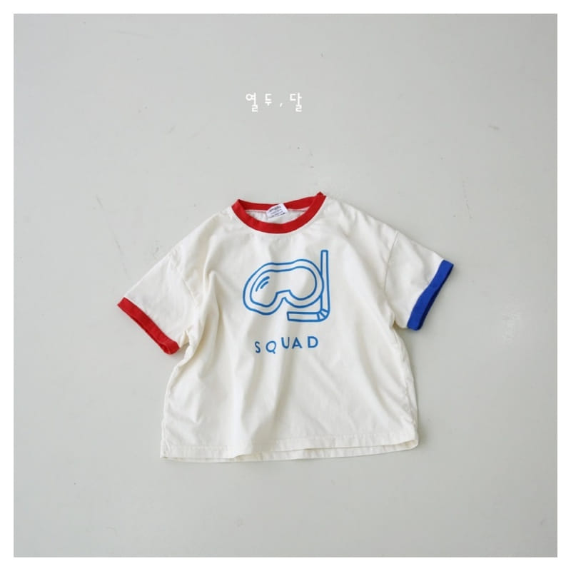 12 MONTH - Korean Children Fashion - #Kfashion4kids - Squad Tee - 12