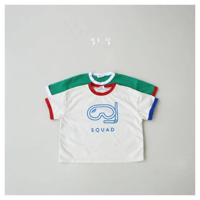 12 MONTH - Korean Children Fashion - #Kfashion4kids - Squad Tee - 6