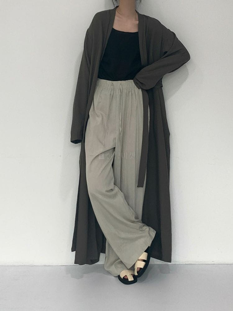 9NINE - Korean Children Fashion - #Kfashion4kids - Peach Wide Pants