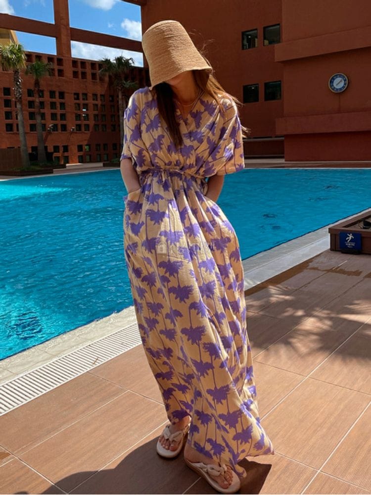 9NINE - Korean Children Fashion - #Kfashion4kids - Palm Beach One-piece