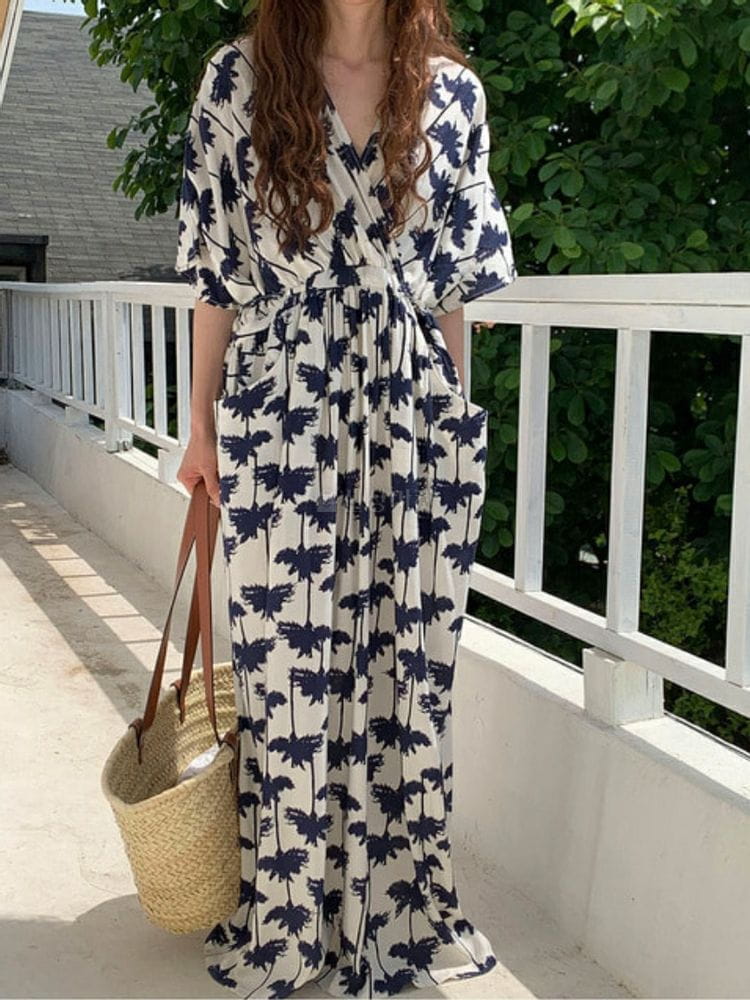 9NINE - Korean Children Fashion - #Kfashion4kids - Palm Beach One-piece - 2