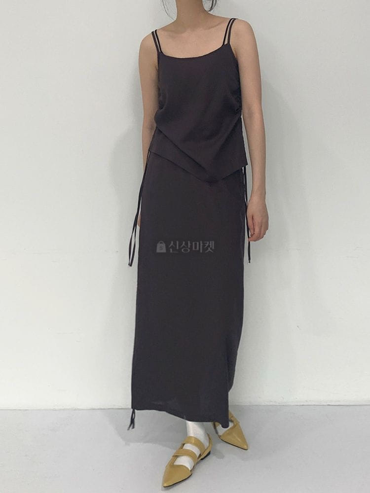 9NINE - Korean Children Fashion - #Kfashion4kids - Silhouette String Sleeveless