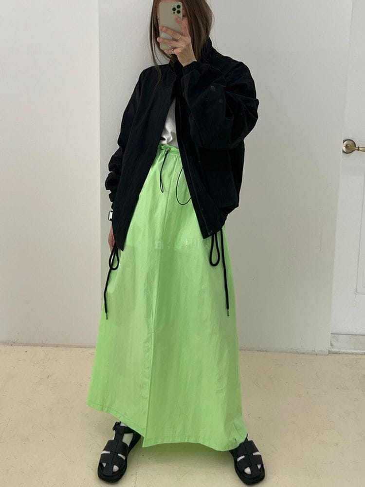 9NINE - Korean Children Fashion - #Kfashion4kids - Vivid Long Skirt