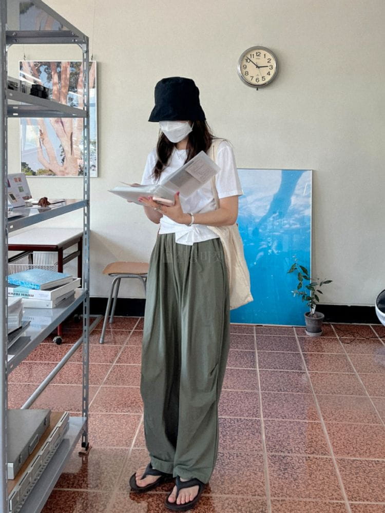 9NINE - Korean Children Fashion - #Kfashion4kids - Balloon Banding Pants - 3