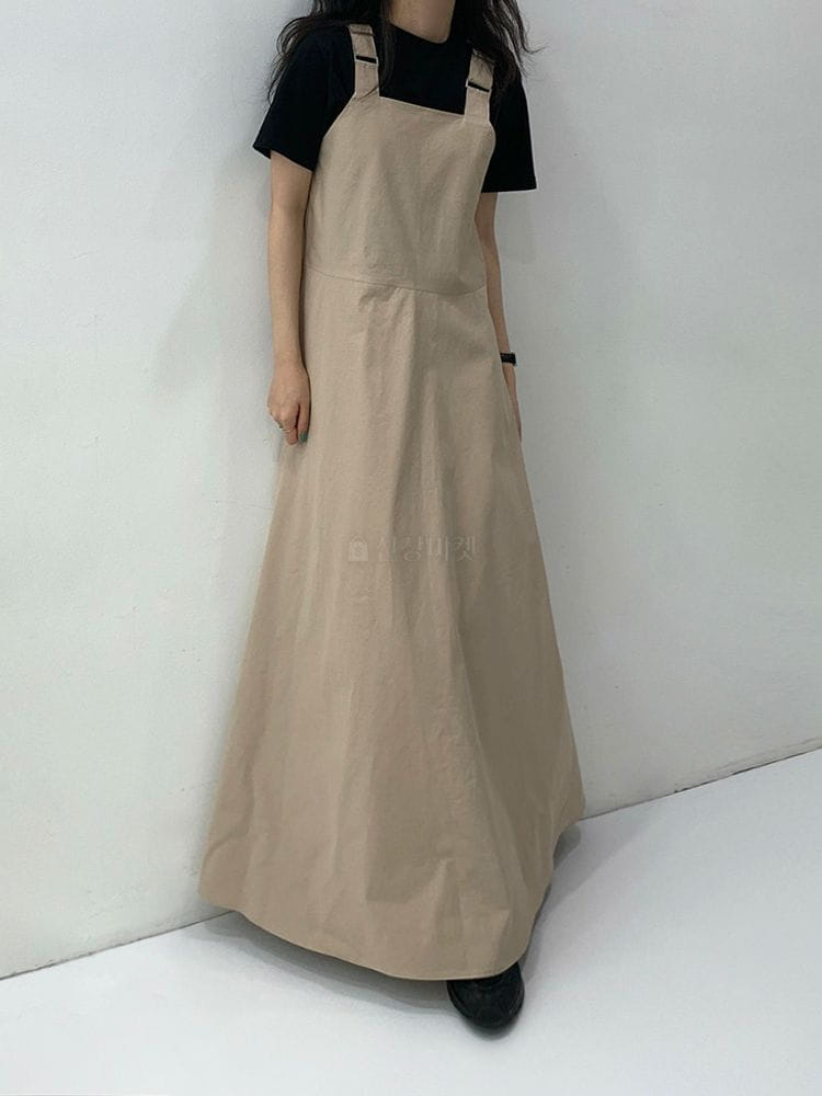 9NINE - Korean Children Fashion - #Kfashion4kids - Dungarees Long One-piece