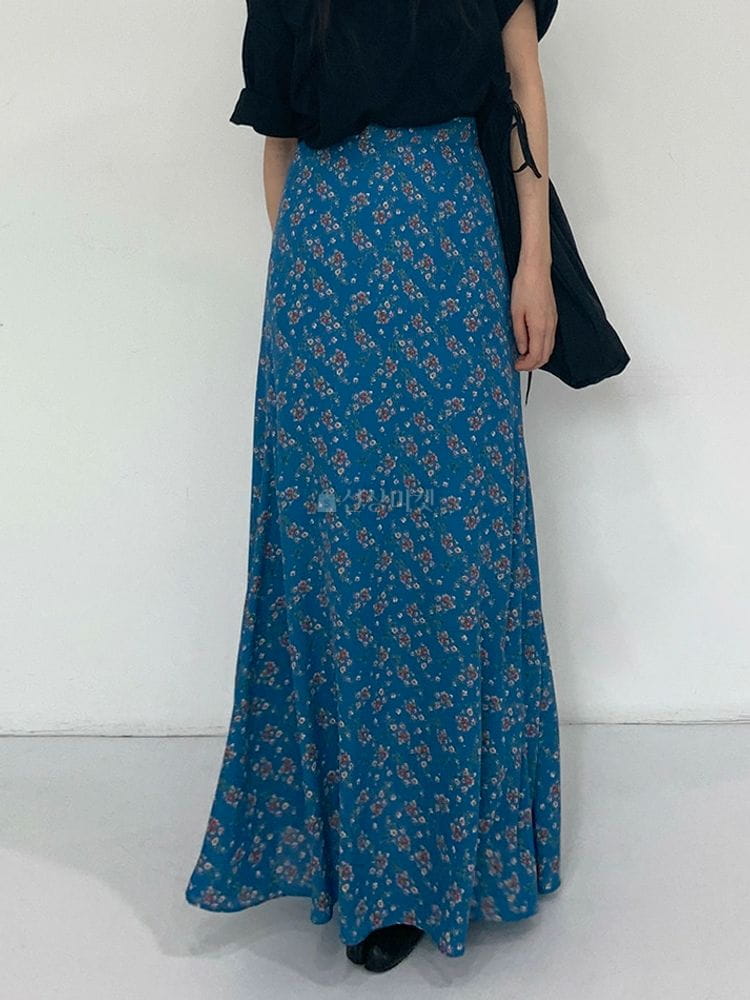 9NINE - Korean Children Fashion - #Kfashion4kids - Garden Long Skirt - 4