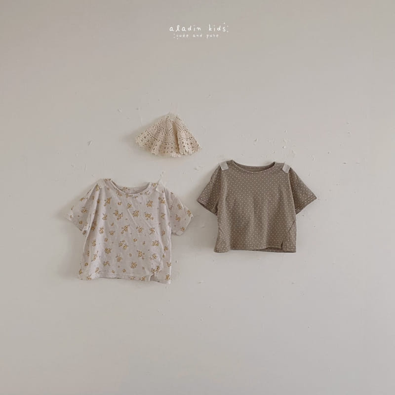 ALADIN - Korean Children Fashion - #Kfashion4kids - Dot Flower Tee - 11