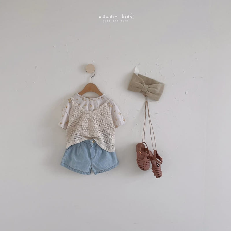 ALADIN - Korean Children Fashion - #Kfashion4kids - Dot Flower Tee - 2