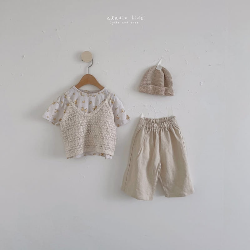 ALADIN - Korean Children Fashion - #Kfashion4kids - Dot Flower Tee - 3