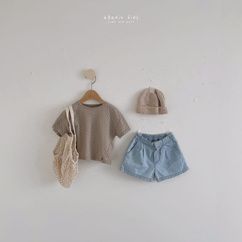 ALADIN - Korean Children Fashion - #Kfashion4kids - Dot Flower Tee - 6