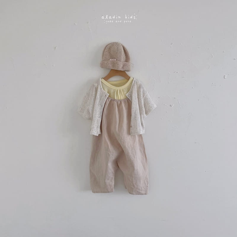 ALADIN - Korean Children Fashion - #Kfashion4kids - Linen Knit Cardigan - 6