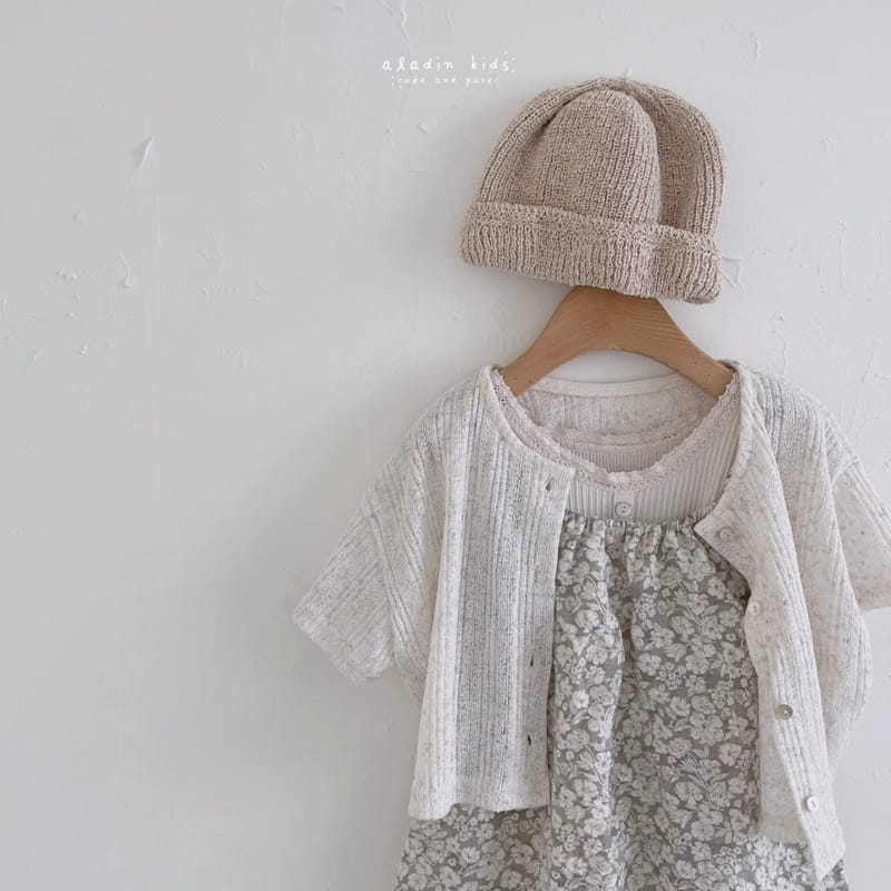 ALADIN - Korean Children Fashion - #Kfashion4kids - Linen Knit Cardigan - 8