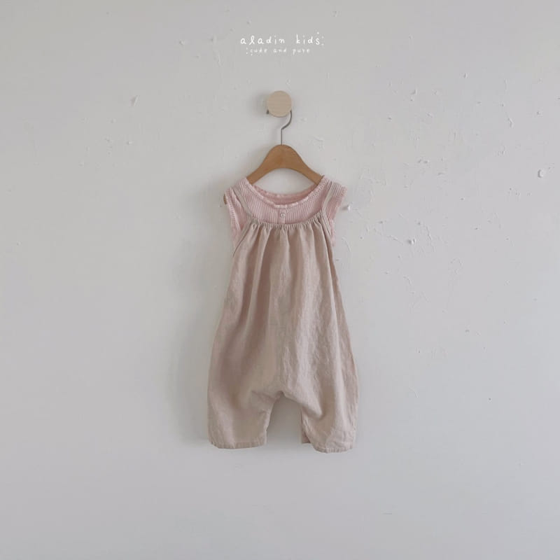 ALADIN - Korean Children Fashion - #Kfashion4kids - Lace Rib Sleeveless - 7