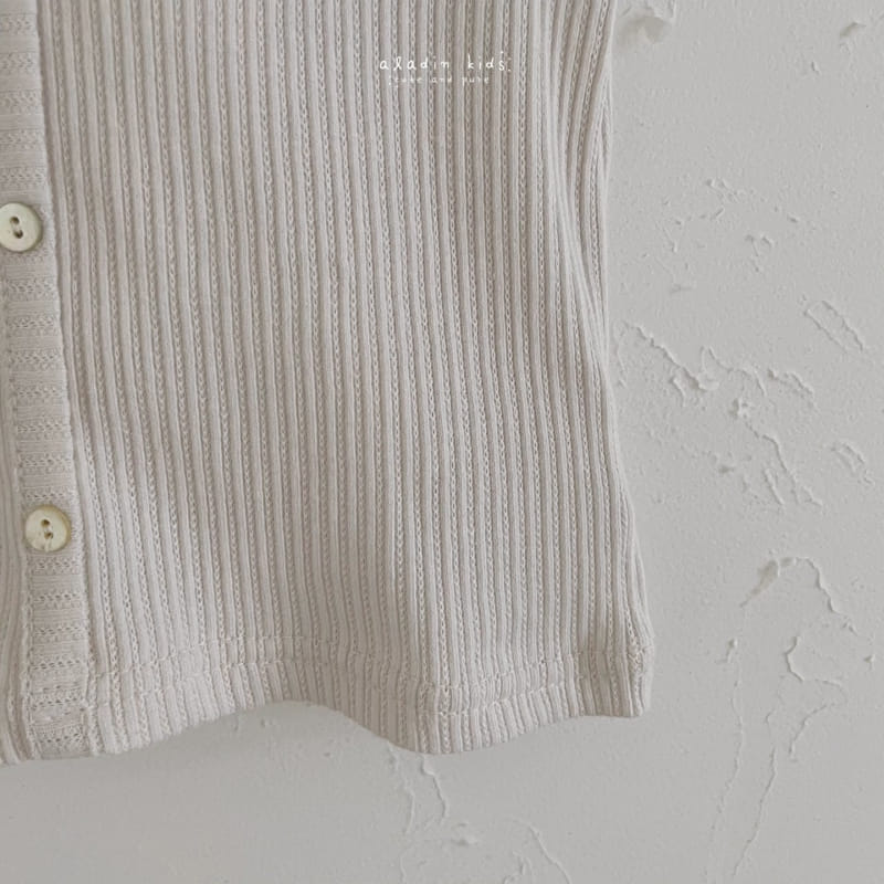 ALADIN - Korean Children Fashion - #Kfashion4kids - Lace Rib Sleeveless - 9