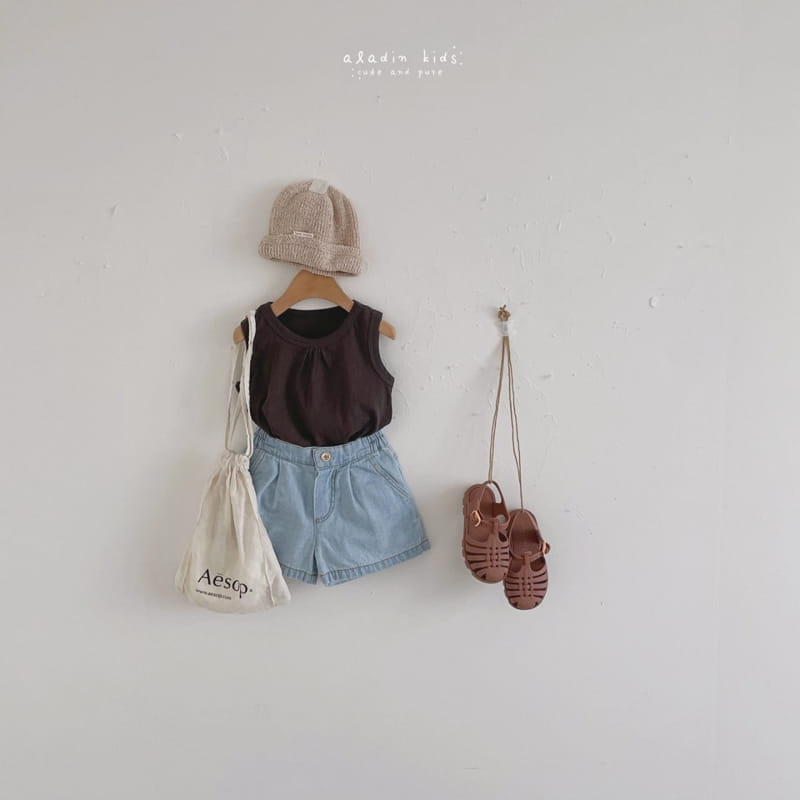 ALADIN - Korean Children Fashion - #Kfashion4kids - Shirring Sleeveless - 5