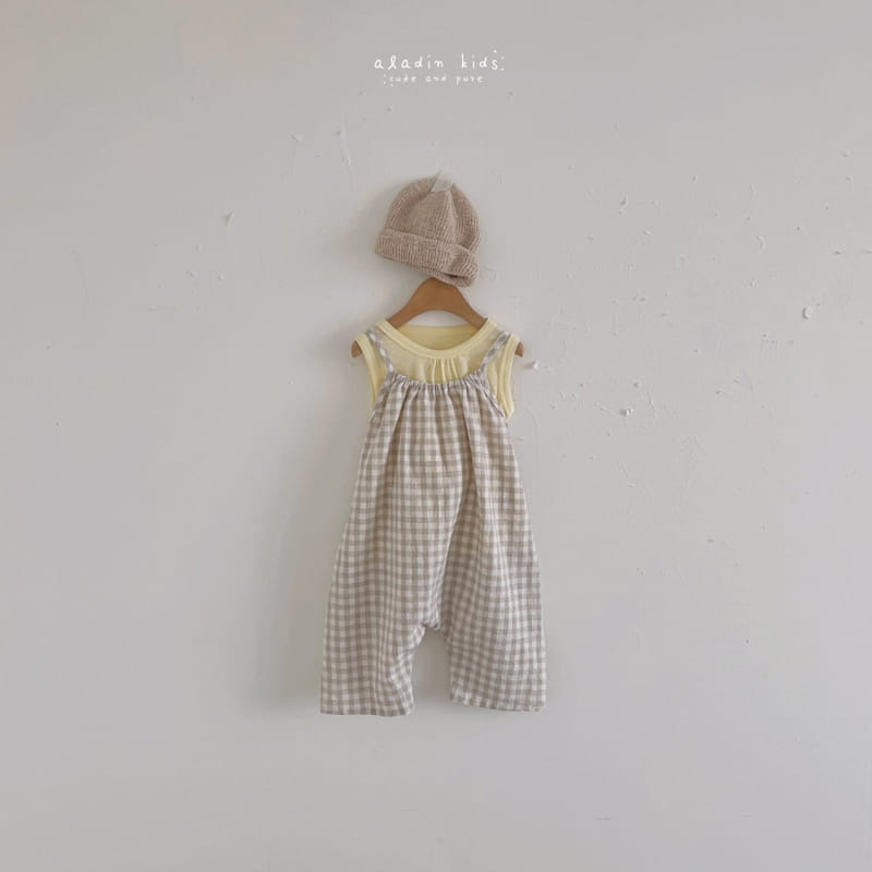 ALADIN - Korean Children Fashion - #Kfashion4kids - Shirring Sleeveless - 6