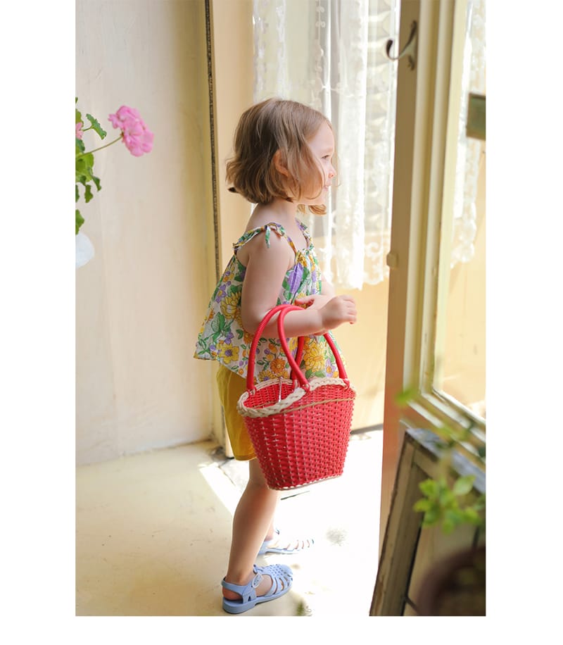 AMBER - Korean Children Fashion - #Kfashion4kids - Marcel Basket Bag