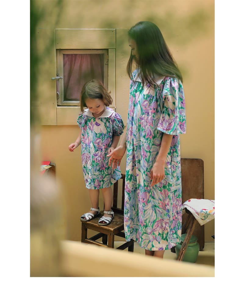 AMBER - Korean Children Fashion - #Kfashion4kids - Mom Flan One-piece