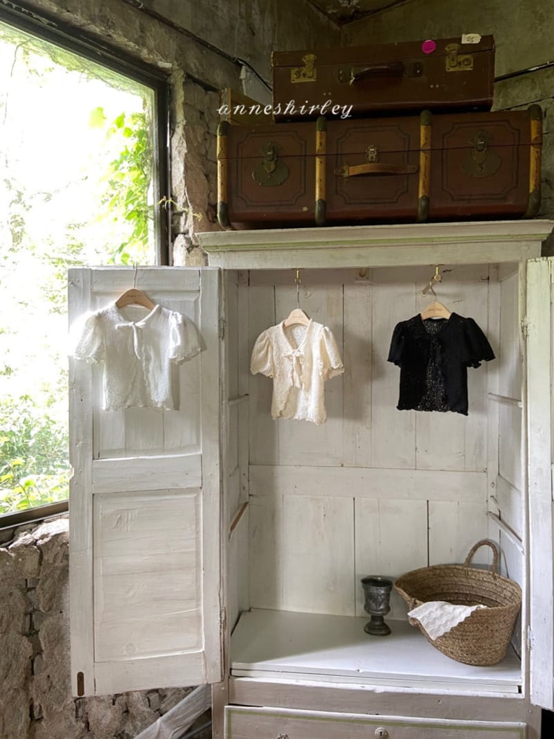 ANNE SHIRLEY - Korean Children Fashion - #Kfashion4kids - Sand Lace Knit Cardigan