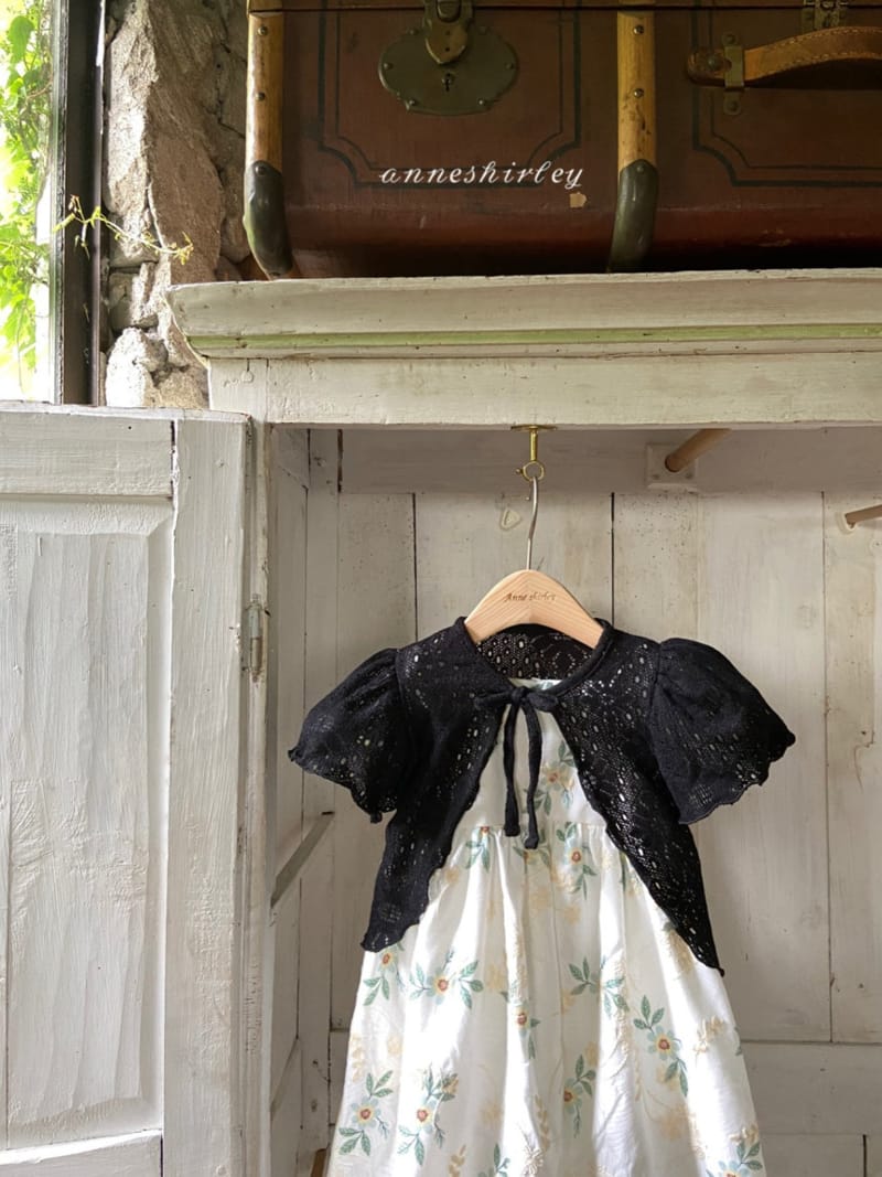 ANNE SHIRLEY - Korean Children Fashion - #Kfashion4kids - Sand Lace Knit Cardigan - 10