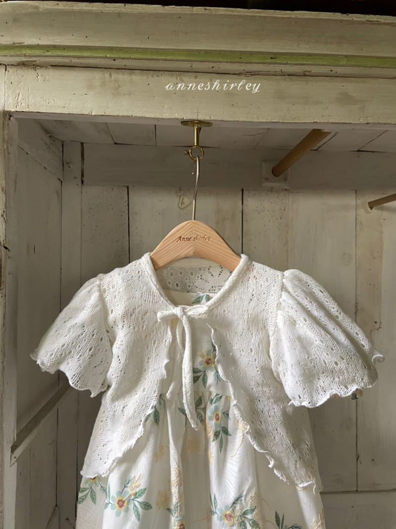 ANNE SHIRLEY - Korean Children Fashion - #Kfashion4kids - Sand Lace Knit Cardigan - 4