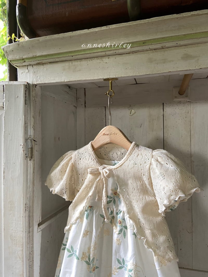 ANNE SHIRLEY - Korean Children Fashion - #Kfashion4kids - Sand Lace Knit Cardigan - 8