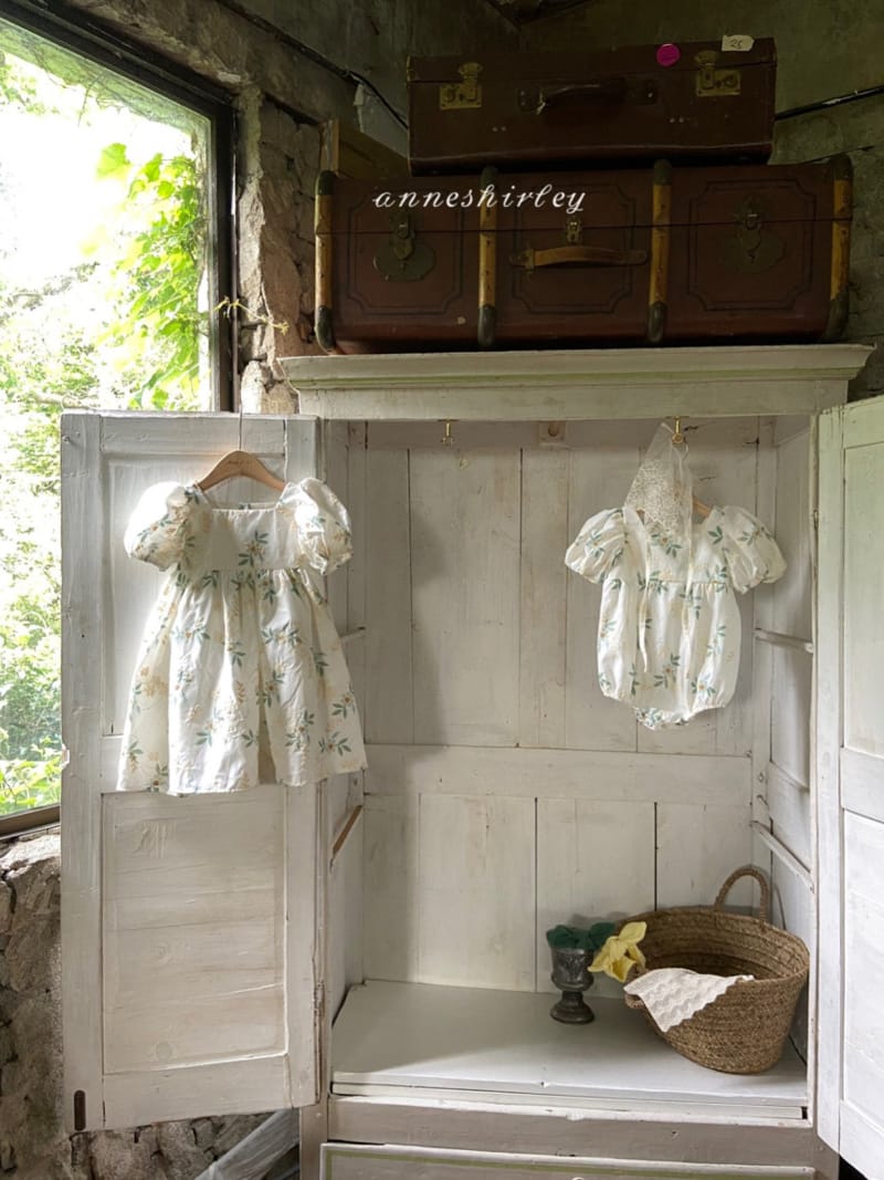 ANNE SHIRLEY - Korean Children Fashion - #Kfashion4kids - Wendy Flower One-piece - 3