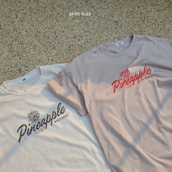 APFEL - Korean Children Fashion - #Kfashion4kids - Mom Pineaplle Tee - 10