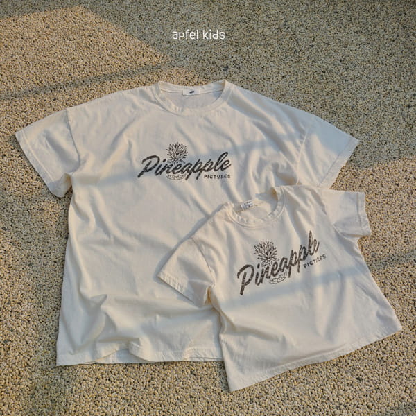 APFEL - Korean Children Fashion - #Kfashion4kids - Mom Pineaplle Tee - 3