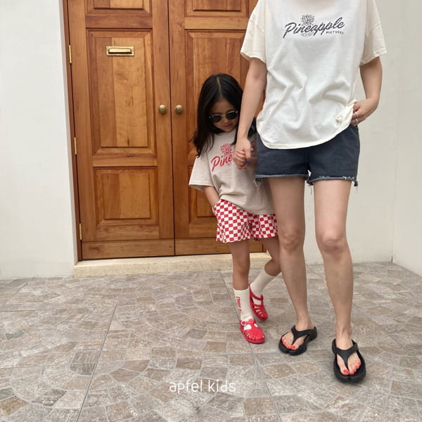 APFEL - Korean Children Fashion - #Kfashion4kids - Mom Pineaplle Tee - 6