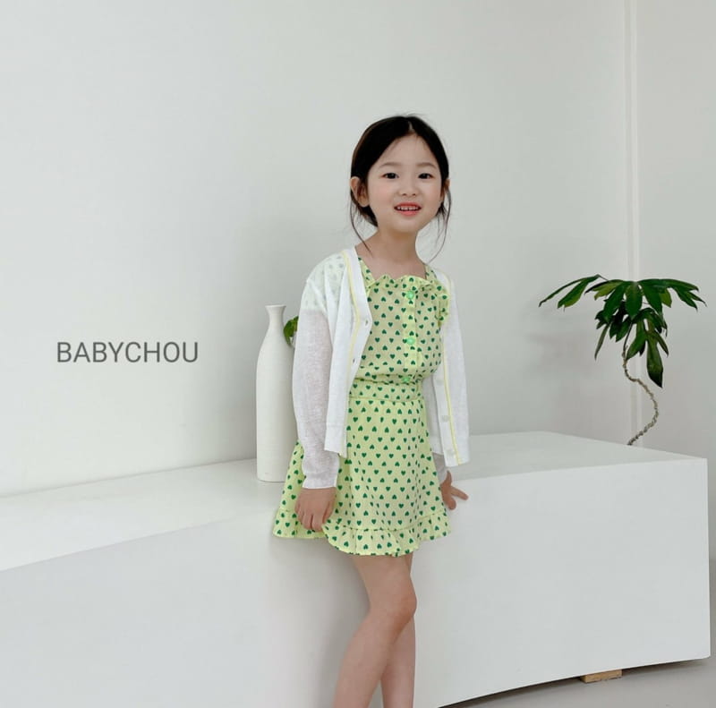 BABYCHOU - Korean Children Fashion - #Kfashion4kids - Heart Top Bottom Set - 7