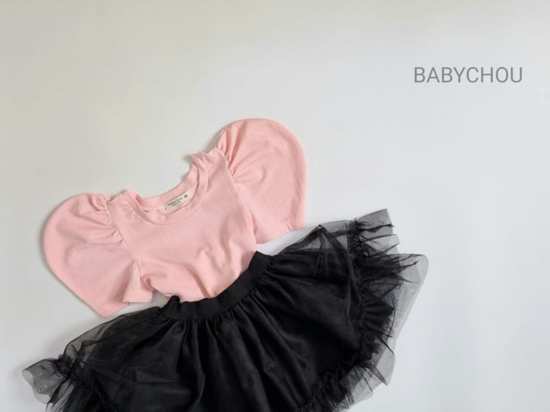 BABYCHOU - Korean Children Fashion - #Kfashion4kids - Fansy Puff Tee - 7