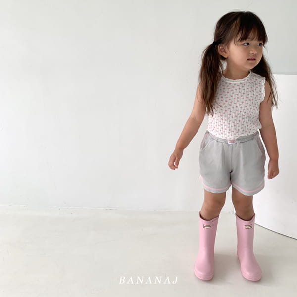 BANANA J - Korean Children Fashion - #Kfashion4kids - Lace Flower Sleeveless - 4