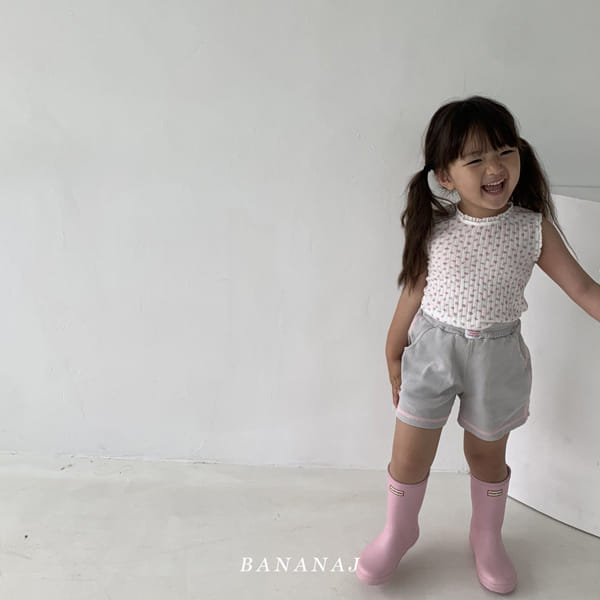BANANA J - Korean Children Fashion - #Kfashion4kids - Lace Flower Sleeveless - 5