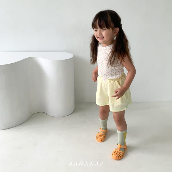 BANANA J - Korean Children Fashion - #Kfashion4kids - Lace Flower Sleeveless - 7