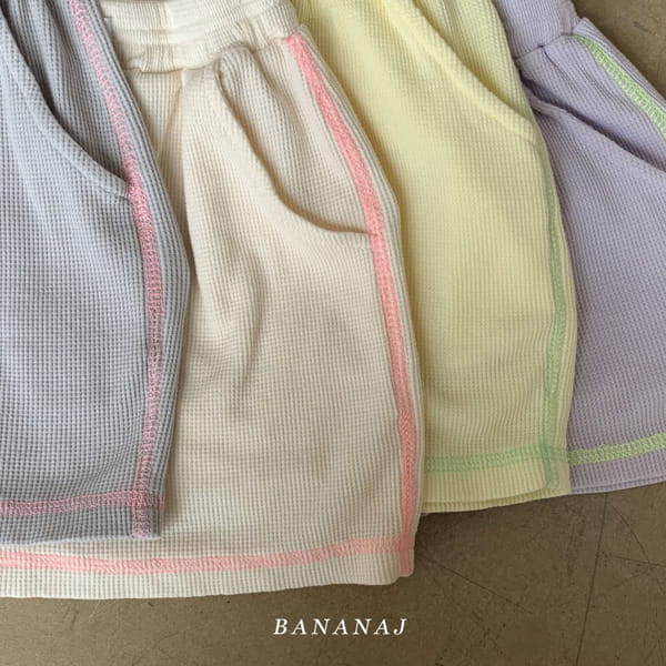 BANANA J - Korean Children Fashion - #Kfashion4kids - Waffle Shorts - 10
