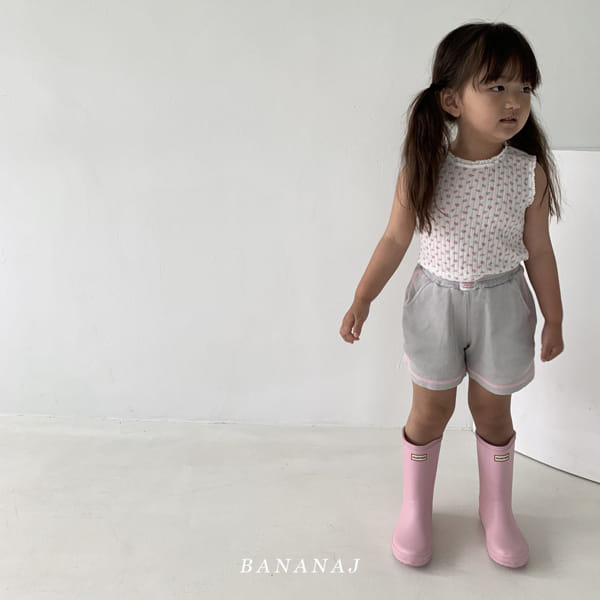 BANANA J - Korean Children Fashion - #Kfashion4kids - Waffle Shorts - 7