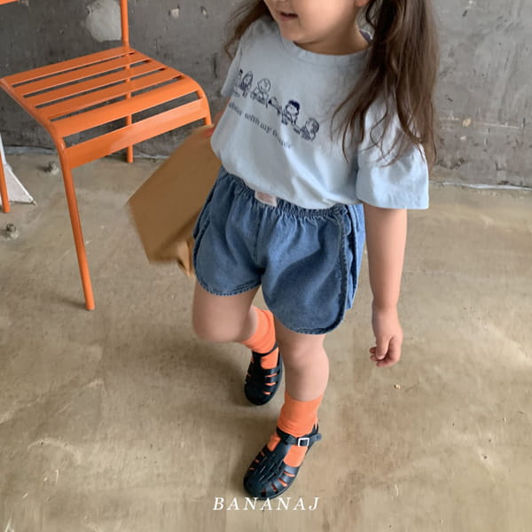 BANANA J - Korean Children Fashion - #Kfashion4kids - Molrang Denim Shorts