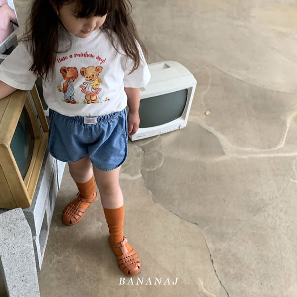 BANANA J - Korean Children Fashion - #Kfashion4kids - Molrang Denim Shorts - 9