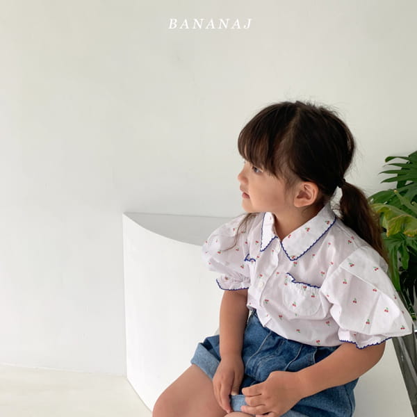 BANANA J - Korean Children Fashion - #Kfashion4kids - Cherry Blouse