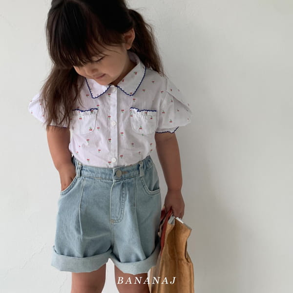 BANANA J - Korean Children Fashion - #Kfashion4kids - Cherry Blouse - 4