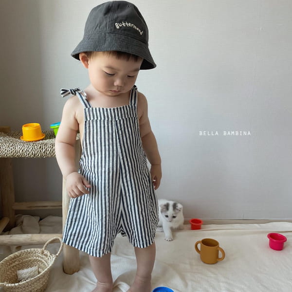 BELLA BAMBINA - Korean Children Fashion - #Kfashion4kids - Bebe Bagel Dungarees Bodysuit