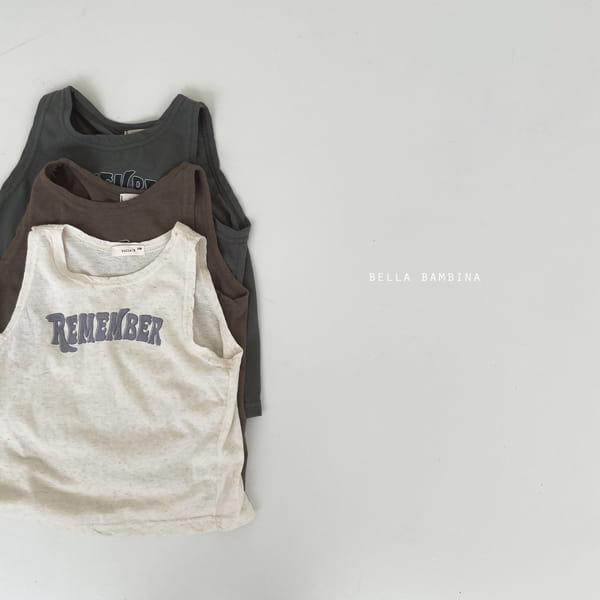 BELLA BAMBINA - Korean Children Fashion - #Kfashion4kids - River Simple Sleeveless Tee - 11