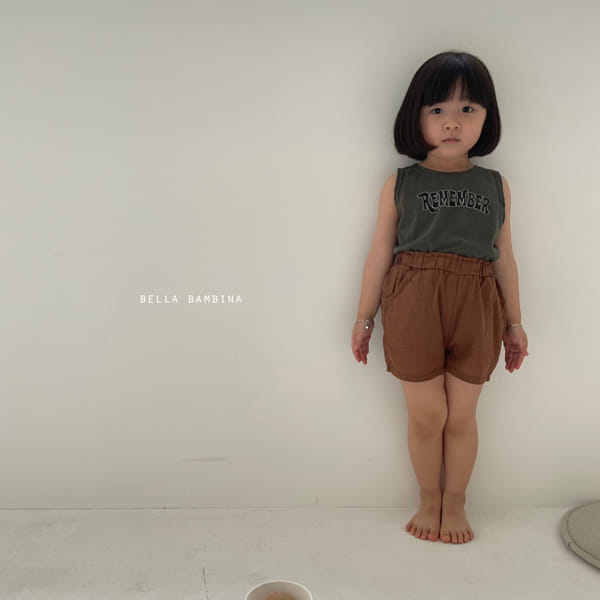 BELLA BAMBINA - Korean Children Fashion - #Kfashion4kids - River Simple Sleeveless Tee - 3