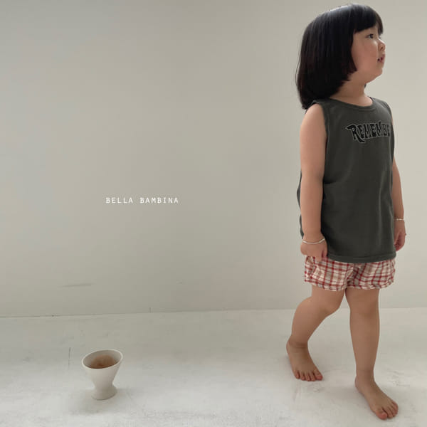 BELLA BAMBINA - Korean Children Fashion - #Kfashion4kids - River Simple Sleeveless Tee - 4
