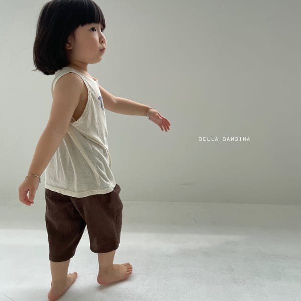 BELLA BAMBINA - Korean Children Fashion - #Kfashion4kids - River Simple Sleeveless Tee - 9