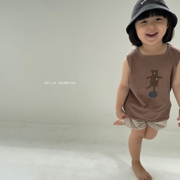 BELLA BAMBINA - Korean Children Fashion - #Kfashion4kids - Ddo Bear Sleeveless Tee - 5