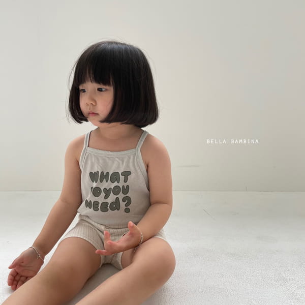 BELLA BAMBINA - Korean Children Fashion - #Kfashion4kids - Mochi Sleeveless Tee